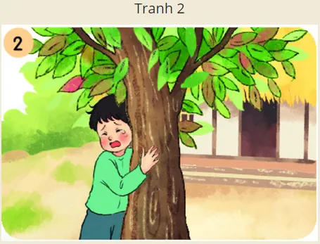 Hình ảnh người mẹ già khóc cạn nước mắt, ôm nỗi buồn lòng đứng tựa cửa ngóng trông cậu con trai ham chơi bỏ đi