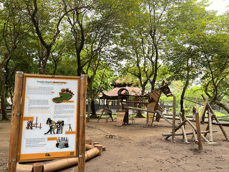 Khám Phá Sự Tích Thánh Gióng Qua Không Gian Sân Chơi Sáng Tạo tại Văn Miếu – Quốc Tử Giám