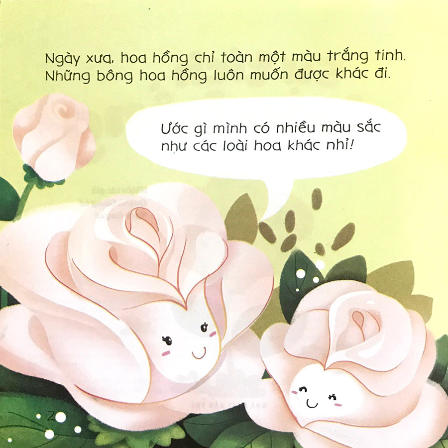 Truyện Kể Cho Bé: Sự Tích Hoa Hồng Muôn Màu Tuyệt Đẹp (Dành Cho Lứa Tuổi Mầm Non)