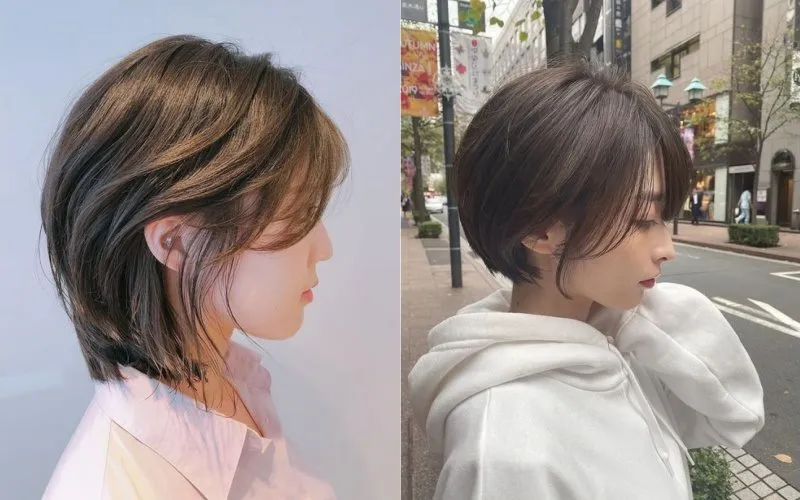 Kiểu tóc ngắn hiện đại, tượng trưng cho nét đẹp vượt thời gian của người phụ nữ Việt Nam như sự đảm đang của Nàng Bân