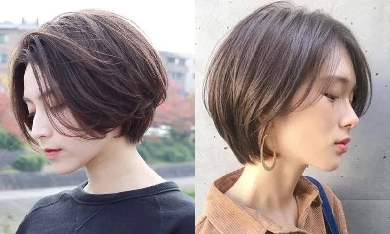 Kiểu tóc layer bob ngắn trẻ trung, tượng trưng cho sự khéo léo và nhanh nhẹn của Nàng Bân khi thực hiện công việc may áo ấm