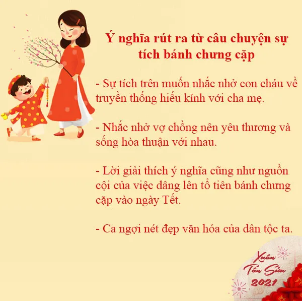nguồn gốc và ý nghĩa sâu sắc của bánh chưng cặp, món ăn không thể thiếu trên bàn thờ ngày giỗ chạp