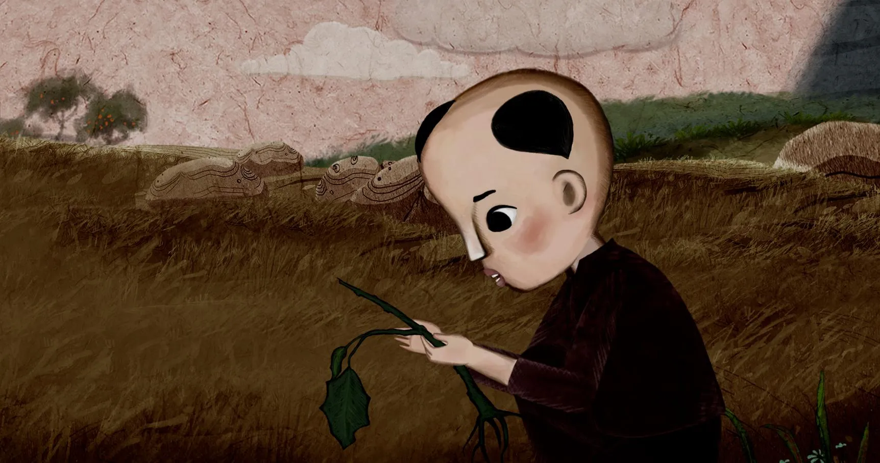 Sự gắn bó giữa nhân vật chính và cây xanh biểu tượng trong "Sự tích hoa Trạng nguyên"