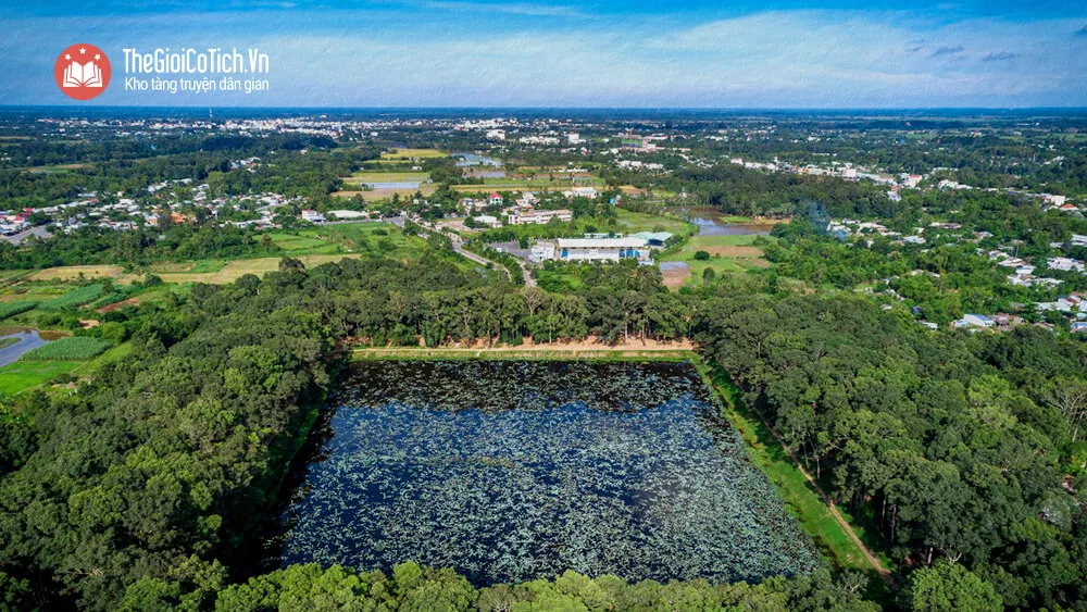 Truyền thuyết dân gian về cuộc thi đào ao của phe nam và phe nữ tại Trà Vinh