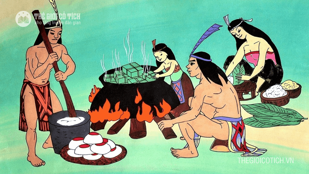 Sự Tích Lang Liêu: Hùng Chiêu Vương và Triết Lý Âm Dương Tạo Nên Văn Hóa Ẩm Thực Việt Nam