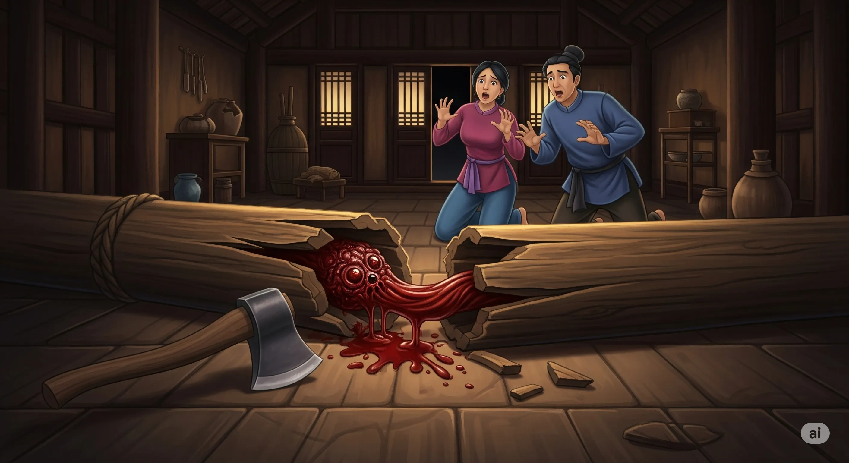 Hai vợ chồng hối hận chẻ cái cân điên đảo chứa thủy ngân