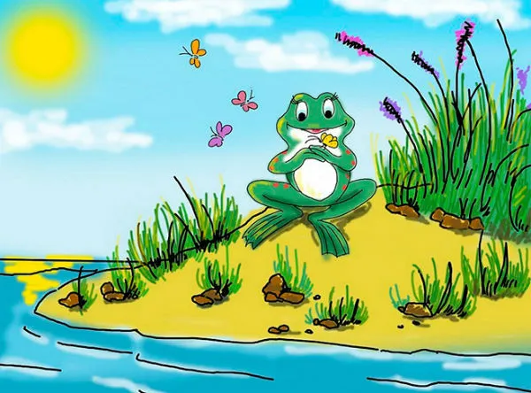 Ếch tự phụ sau chiến thắng vòng loại, quên mất việc luyện tập, dẫn đến thất bại trong vòng chung kết nhảy cao