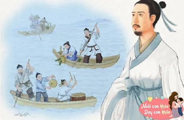 Sự tích Khuất Nguyên gieo mình xuống sông Mịch La, nguồn gốc của tết Đoan Ngọ Trung Quốc và tục đua thuyền rồng