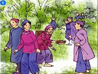 Bà lão ăn xin gầy yếu lở loét xuất hiện trong ngày hội cúng Phật tại Nam Mẫu