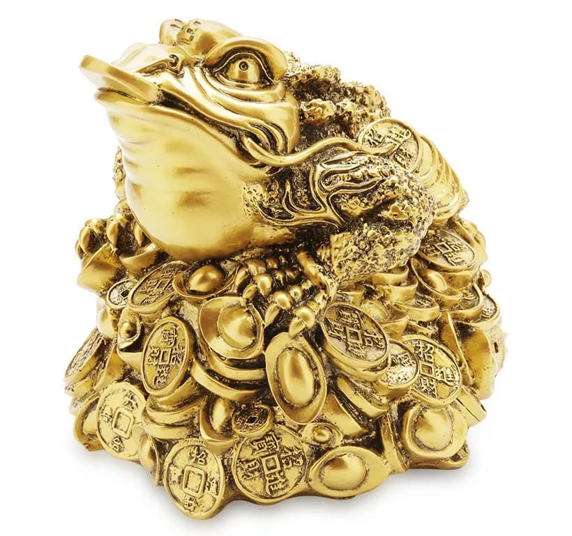 Hướng dẫn đặt cóc ba chân Thiềm Thừ cạnh két sắt hoặc khu vực tài vị để tối đa hóa khả năng chiêu tài