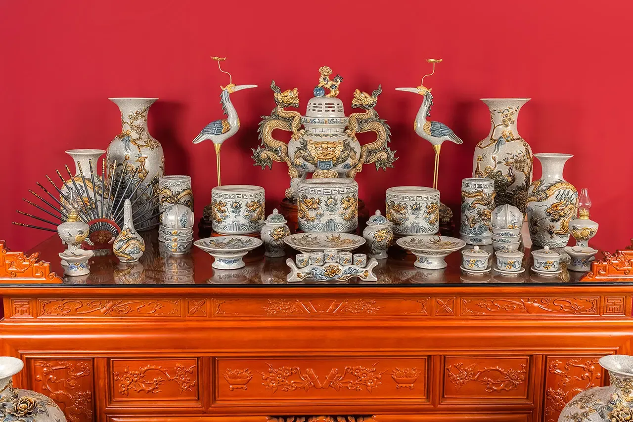 Trọn bộ đồ thờ cúng chuẩn mực cho gia tiên và Thổ Công ngày mùng 1