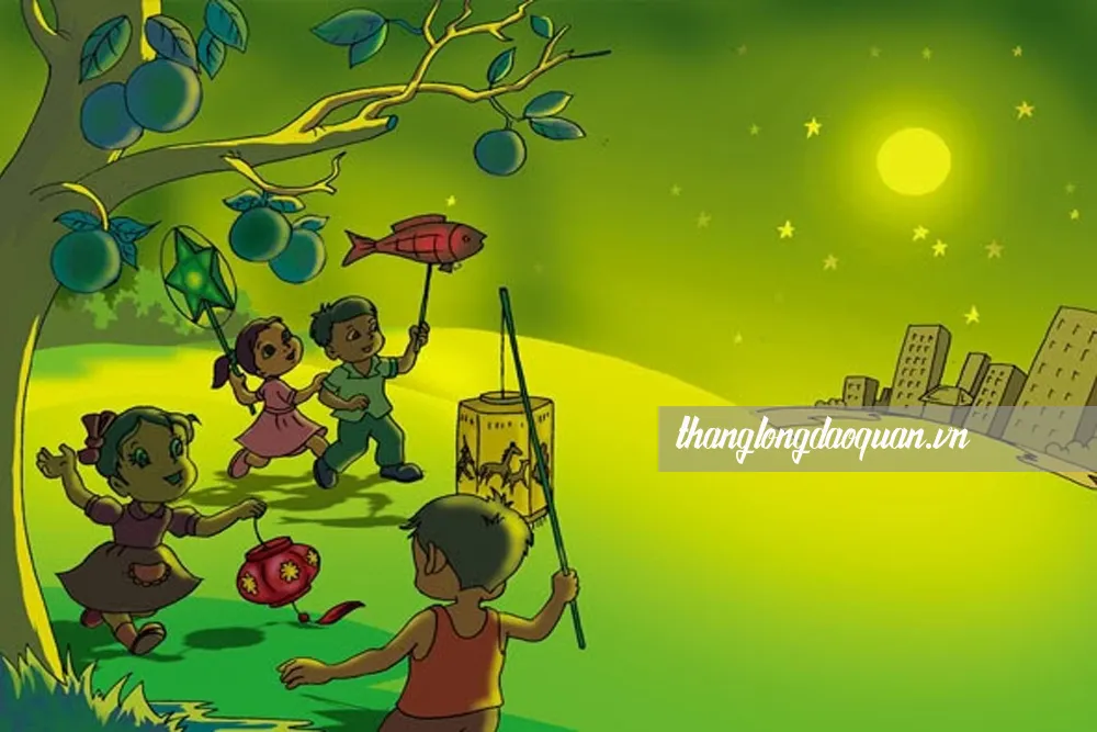 Bài khấn rằm tháng 8 ngoài sân