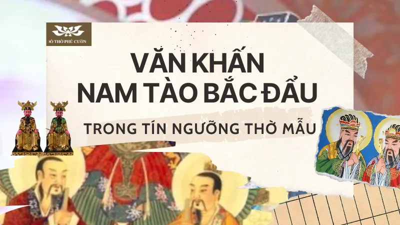 Nghi thức khấn Nam Tào Bắc Đẩu tại đền Mẫu