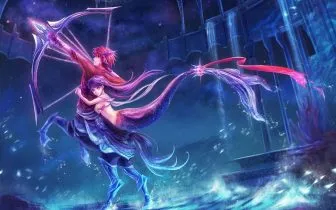 Ảnh sáng tạo về Nhân Mã và người cá