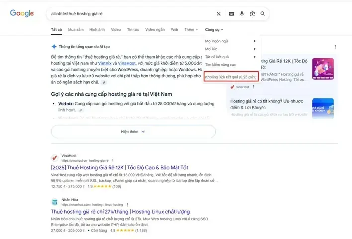 Bàn thờ gia tiên và mâm cúng đầy tháng được bày biện chu đáo
