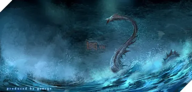 Mô tả sức mạnh hủy diệt và hơi thở rực lửa của Leviathan, con quái vật được Chúa tạo ra trong ngày thứ năm.